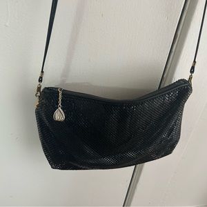 Black evening bag